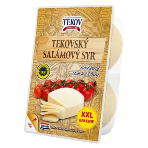 Levmilk - TEKOVSKÝ SALÁMOVÝ SYR neúdený blok 2x250g