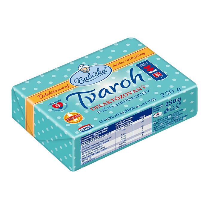 Levmilk - BABIČKA Tvaroh tučný DELAKTO