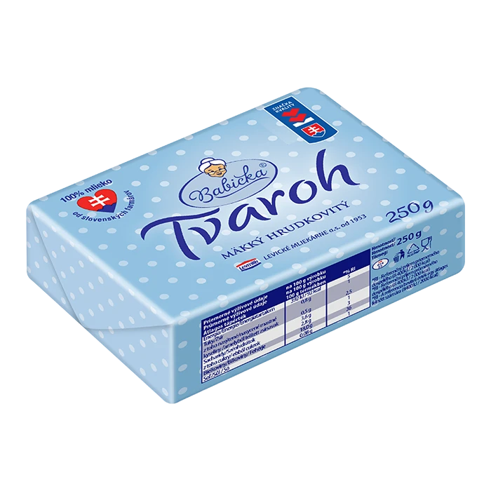 Levmilk - BABIČKA Tvaroh mäkký 250 g