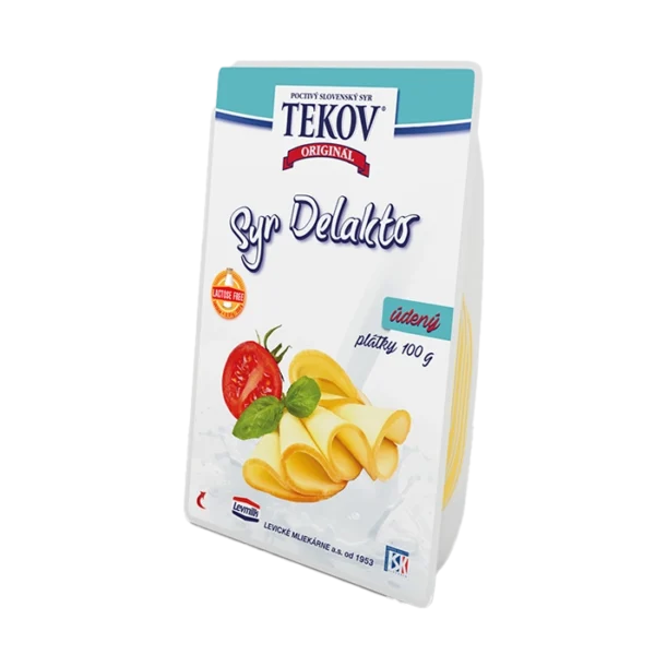 Levmilk - TEKOV SYR DELAKTO údený plátky