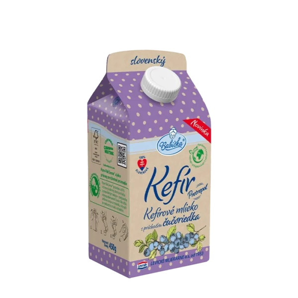 BABIČKA Kefír čučoriedka 1,1%