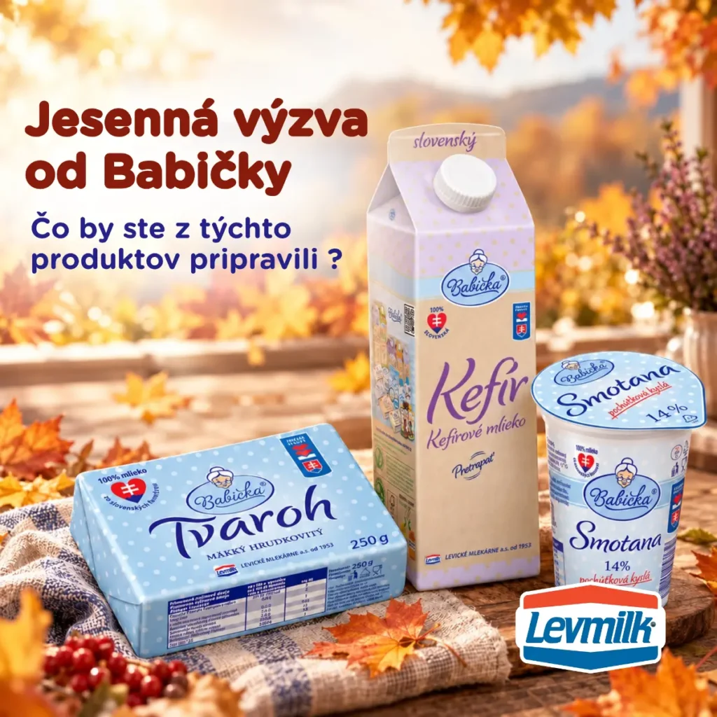 Jesenná výzva od BABIČKY - Súťaž Levmilk
