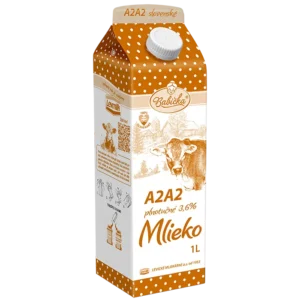 Babička A2A2 Mlieko plnotučné 3,6%